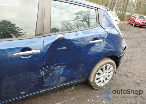 2017 Nissan Leaf S z USA, uszkodzony, nr VIN 1N4BZ0CP8HC310873